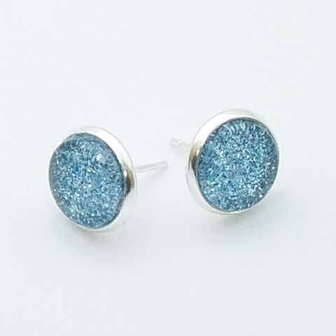 Shimmer Sky Stud Earrings